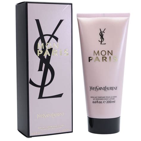 yves saint laurent mon paris body lotion 200ml|mon paris body lotion 50ml.